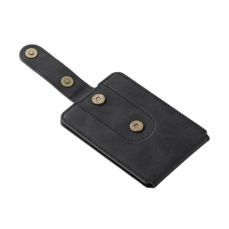 Denior V09 Magsafe Wallet Retro Texture Leather Magnetic Phone Holder Card Bag