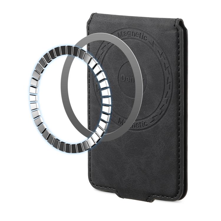 Denior V09 Magsafe Wallet Retro Texture Leather Magnetic Phone Holder Card Bag