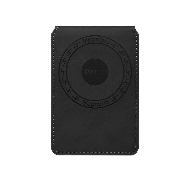 Denior V19 Magsafe Wallet Retro Texture Leather RFID Flip Card Holder Bag