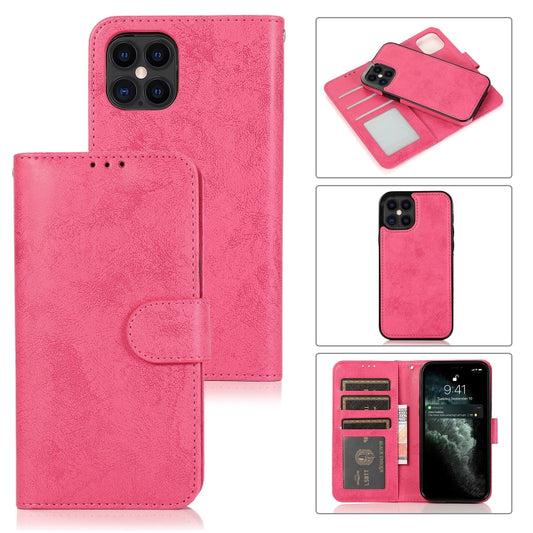 KLT888-2 Retro 2 in 1 Detachable Magnetic Horizontal Flip TPU + PU Leather Case with Holder & Card Slots & Photo Frame & Wallet
