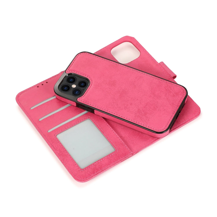 KLT888-2 Retro 2 in 1 Detachable Magnetic Horizontal Flip TPU + PU Leather Case with Holder & Card Slots & Photo Frame & Wallet