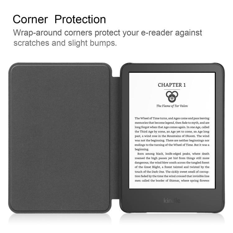 Custer Texture Painted Voltage Leather Smart Tablet Case