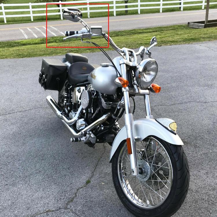 For Harley Davidson 2pcs/Set Motorcycle Modified Classic Retro Rearview Mirror Reversing Mirror