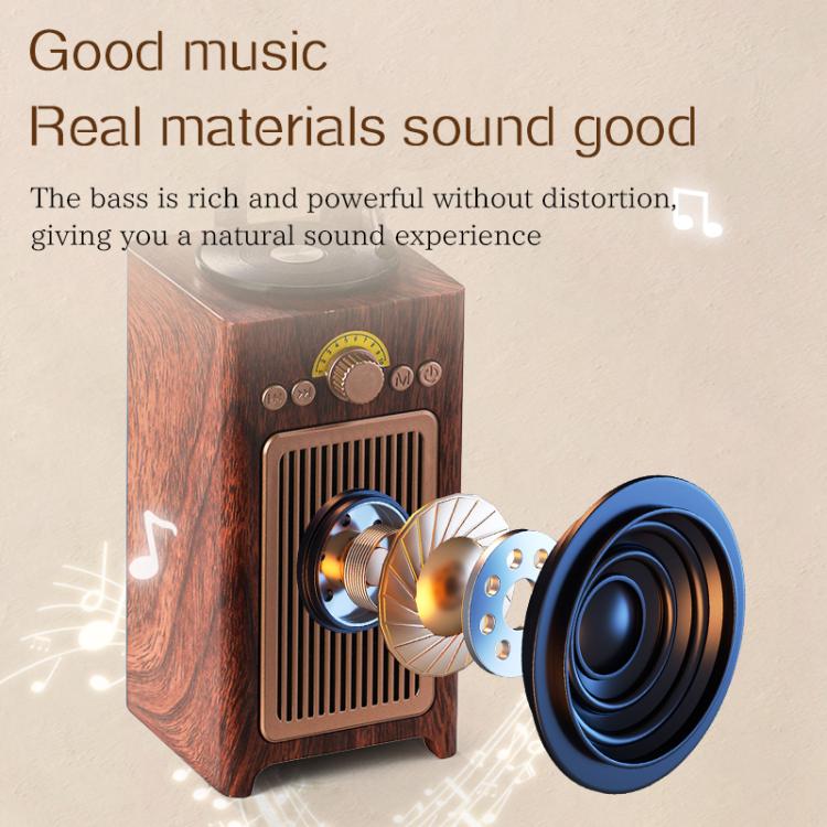 H3 Morning Glory Retro Wireless Bluetooth Speaker, H3