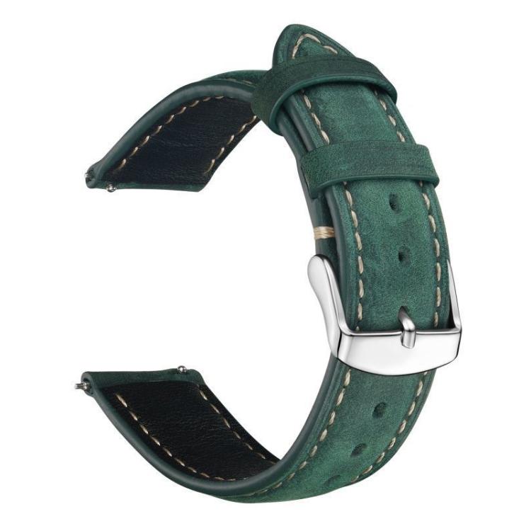 xDfind Retro Crazy Horse Texture Leather Watch Band, 20mm
