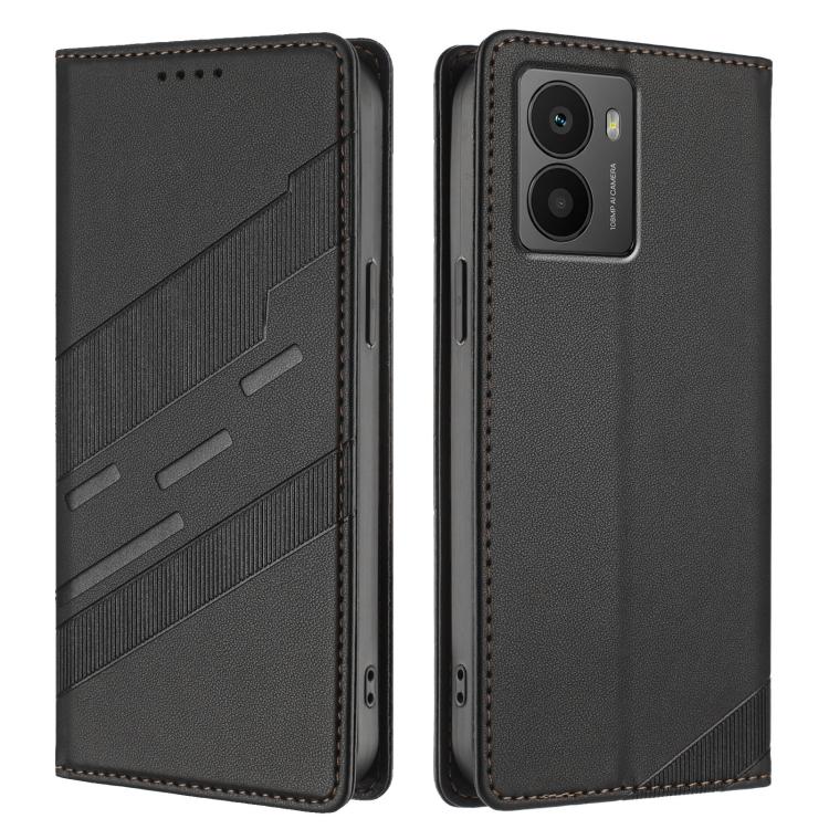 Embossed Multi-functional Wallet Retro Leather Phone Case, Compatible with HMD Fusion
