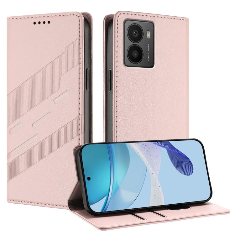 Embossed Multi-functional Wallet Retro Leather Phone Case, Compatible with HMD Fusion