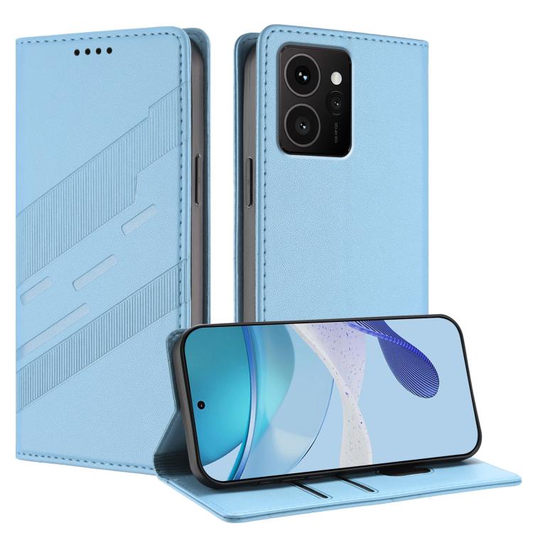Embossed Multi-functional Wallet Retro Leather Phone Case, Compatible with HMD Skyline