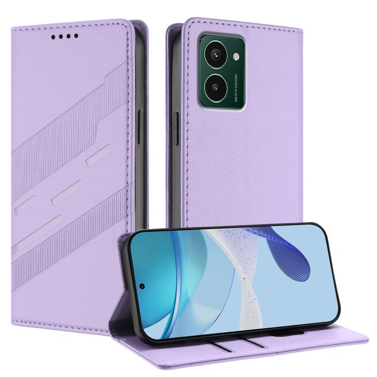 Embossed Multi-functional Wallet Retro Leather Phone Case, Compatible with HMD Pulse Pro