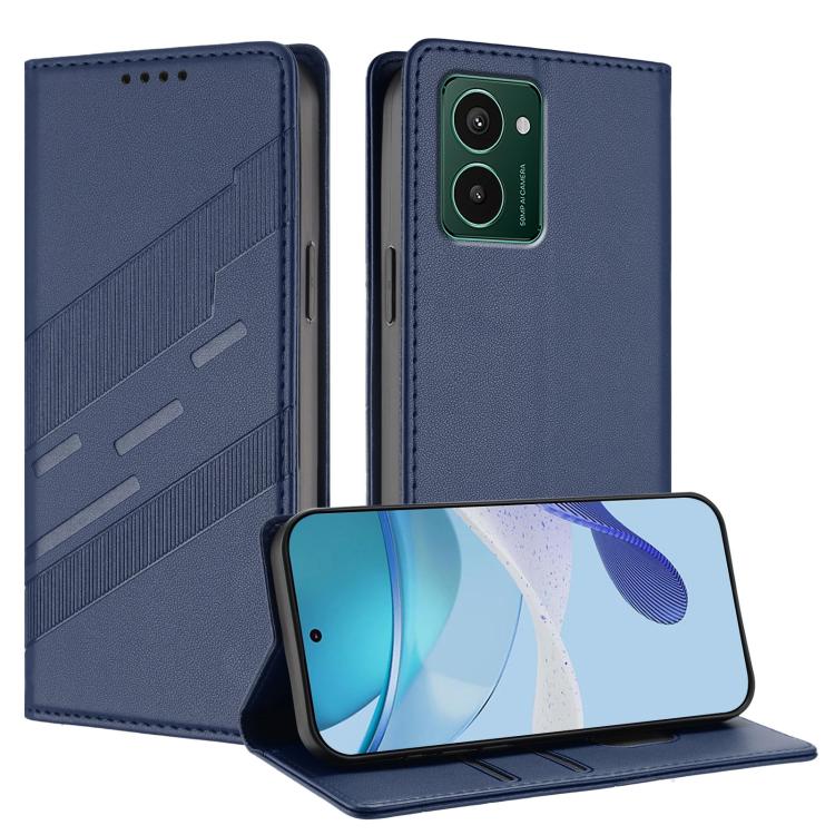 Embossed Multi-functional Wallet Retro Leather Phone Case, Compatible with HMD Pulse Pro