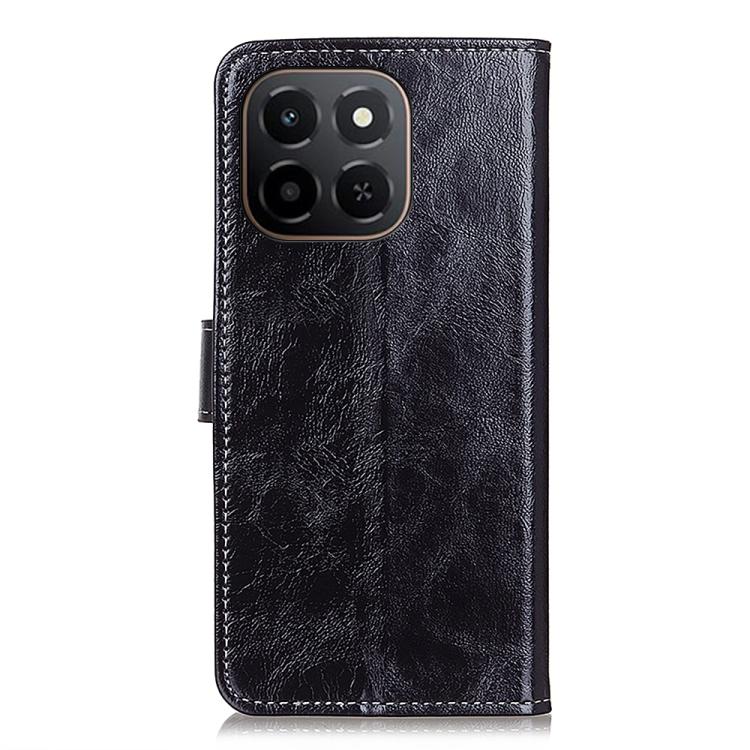 Retro Crazy Horse Texture Flip Leather Phone Case, Compatible with Honor X6c 4G