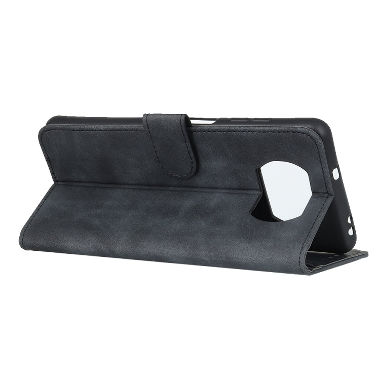 KHAZNEH Retro Texture PU + TPU Horizontal Flip Leather Case with Holder & Card Slots & Wallet, Compatible with Xiaomi Poco X3 NFC