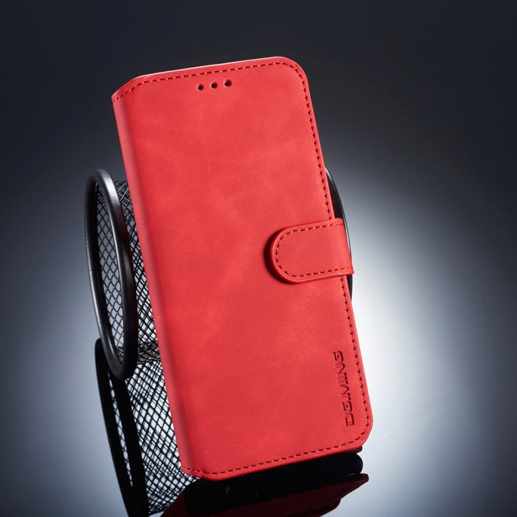 DG.MING Retro Oil Side Horizontal Flip Case compatible with Huawei Mate 20 Lite, with Holder & Card Slots & Wallet, Huawei Mate 20 Lite