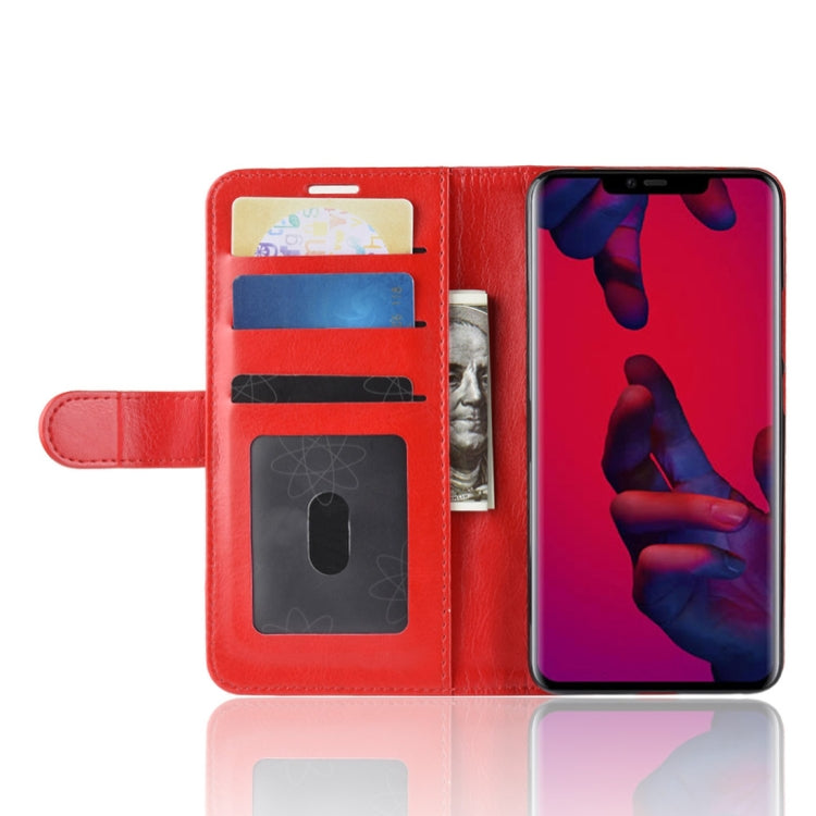 Retro Crazy Horse Texture Horizontal Flip Leather Case compatible with Huawei Mate 20 Pro, with Holder & Card Slots & Wallet, Compatible with Huawei Mate 20 Pro