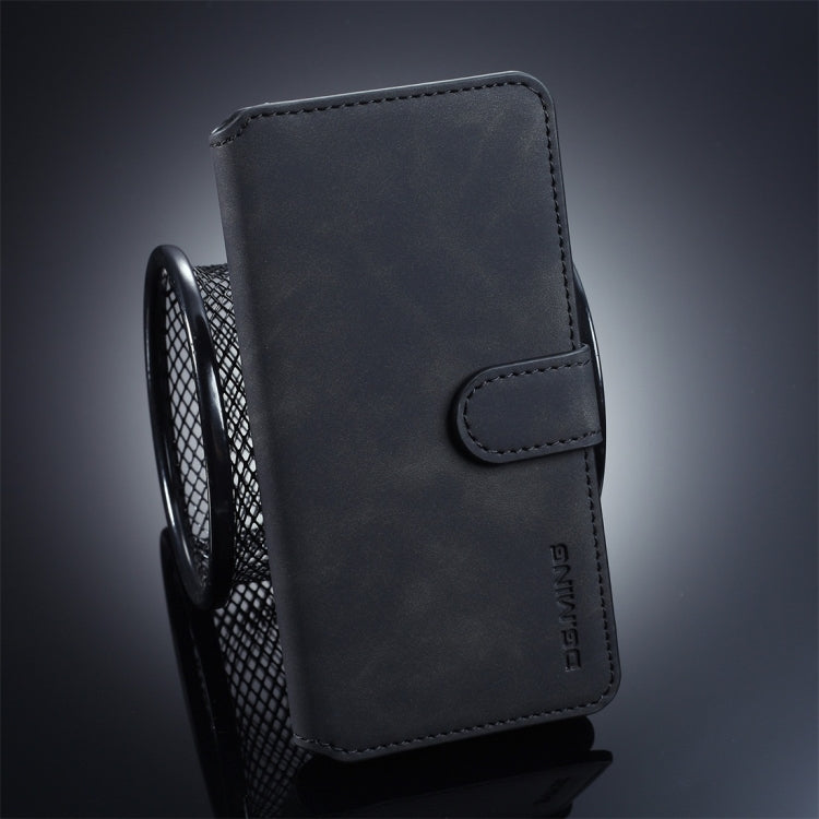 DG.MING Retro Oil Side Horizontal Flip Protective Case compatible with Huawei P30, with Holder & Card Slots & Wallet, Huawei P30
