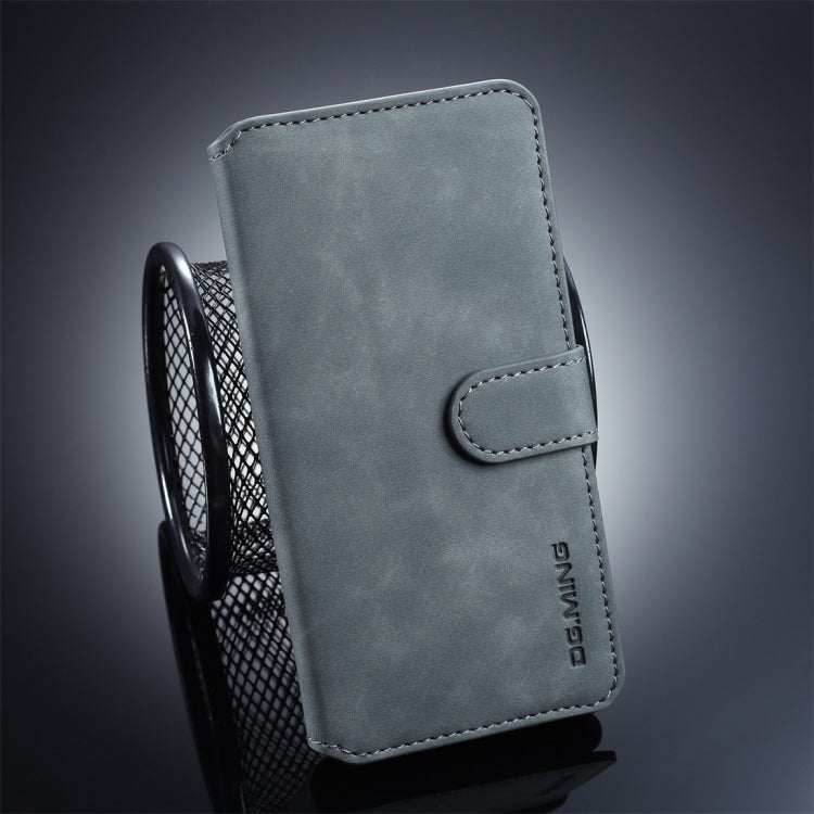 DG.MING Retro Oil Side Horizontal Flip Protective Case compatible with Huawei P30, with Holder & Card Slots & Wallet, Huawei P30