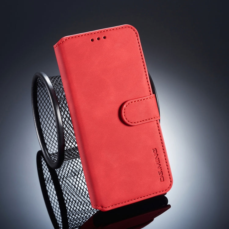 DG.MING Retro Oil Side Horizontal Flip Case compatible with Huawei P20, with Holder & Card Slots & Wallet, Huawei P20