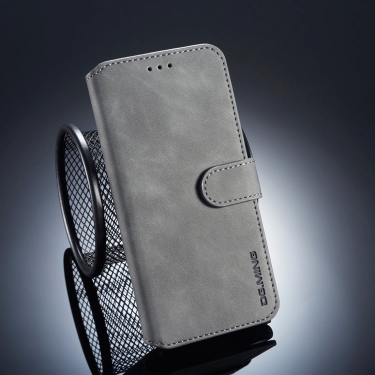 DG.MING Retro Oil Side Horizontal Flip Case compatible with Huawei P20 Pro, with Holder & Card Slots & Wallet, Huawei P20 Pro