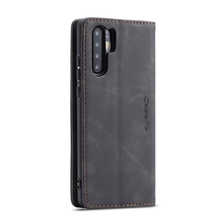 CaseMe-013 Multifunctional Retro Frosted Horizontal Flip Leather Case compatible with Huawei P30 Pro, with Card Slot & Holder & Wallet, Compatible with Huawei P30 Pro