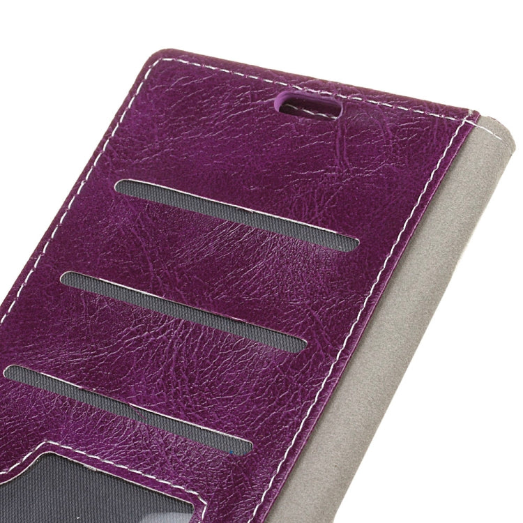 Retro Crazy Horse Texture Horizontal Flip Leather Case for Huawei P30 Lite, with Wallet & Holder & Card Slots & Photo Frame