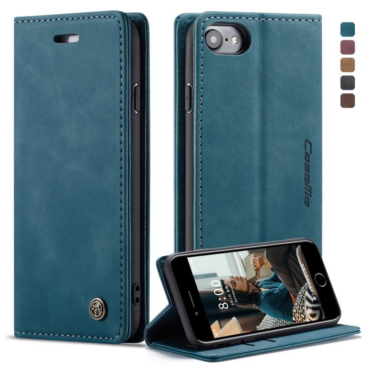 CaseMe-013 Multifunctional Retro Frosted Horizontal Flip Leather Case for iPhone 6 / 6s, with Card Slot & Holder & Wallet, Compatible with iPhone 6 / 6s