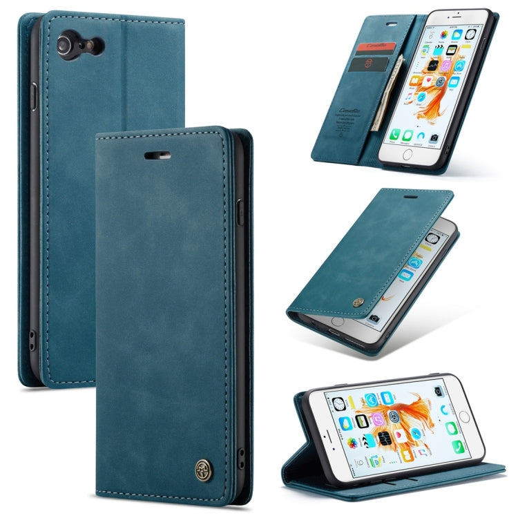 CaseMe-013 Multifunctional Retro Frosted Horizontal Flip Leather Case for iPhone 6 Plus / 6s Plus, with Card Slot & Holder & Wallet, Compatible with iPhone 6 Plus / 6s Plus
