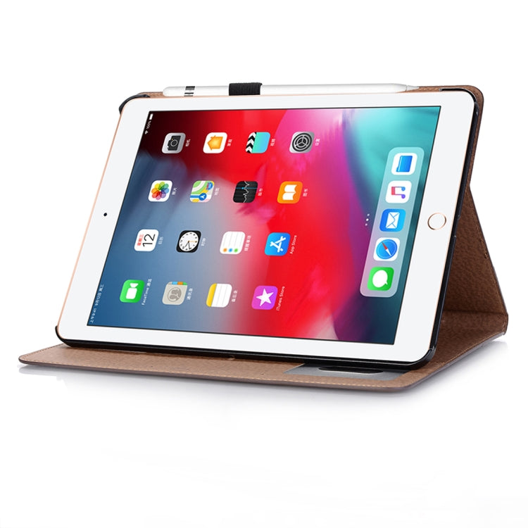 Retro Book Style Horizontal Flip PU Leather Case compatible with iPad Air 13 2025 / 2024 / iPad Pro 12.9 inch (2018), with Holder & Card Slots & Wallet, Compatible with iPad Air 13 2025 / 2024 / iPad Pro 12.9 inch (2018)