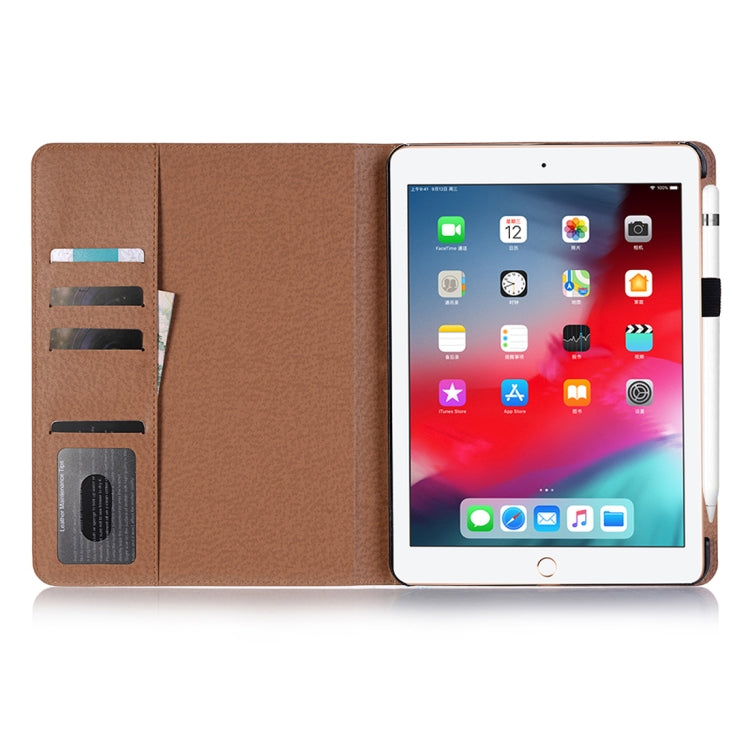 Retro Book Style Horizontal Flip PU Leather Case compatible with iPad Air 13 2025 / 2024 / iPad Pro 12.9 inch (2018), with Holder & Card Slots & Wallet, Compatible with iPad Air 13 2025 / 2024 / iPad Pro 12.9 inch (2018)