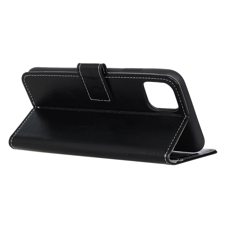 Compatible with iPhone 11 Pro Retro Crazy Horse Texture Horizontal Flip Leather Case, with Holder & Card Slots & Photo Frame & Wallet, Compatible with XI (2019)
