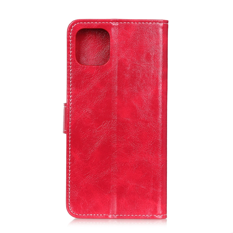 Compatible with iPhone 11 Pro Max Retro Crazy Horse Texture Horizontal Flip Leather Case, with Holder & Card Slots & Photo Frame & Wallet, Compatible with XI Max (2019)