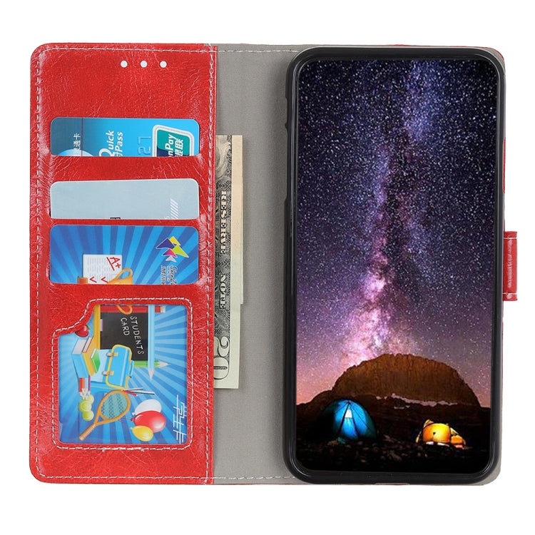 Compatible with iPhone 11 Pro Max Retro Crazy Horse Texture Horizontal Flip Leather Case, with Holder & Card Slots & Photo Frame & Wallet, Compatible with XI Max (2019)