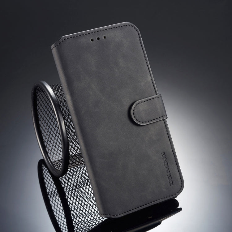Compatible with iPhone X / XS DG.MING Retro Oil Side Horizontal Flip Case with Holder & Card Slots & Wallet, iPhone XS / X
