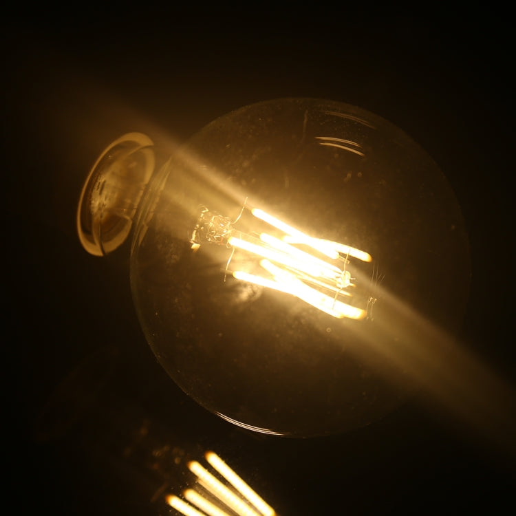 G95 E27 4W 4 LEDs 450 LM 3000K Retro Dimming LED Filament Light Bulb Energy Saving Light, AC 220V, G95 4W Warm White
