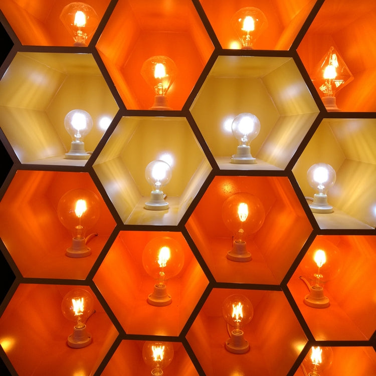 G45 E27 4W 4 LEDs 450 LM 3000K Retro Dimming LED Filament Light Bulb Energy Saving Light, AC 220V, G45 4W Warm White