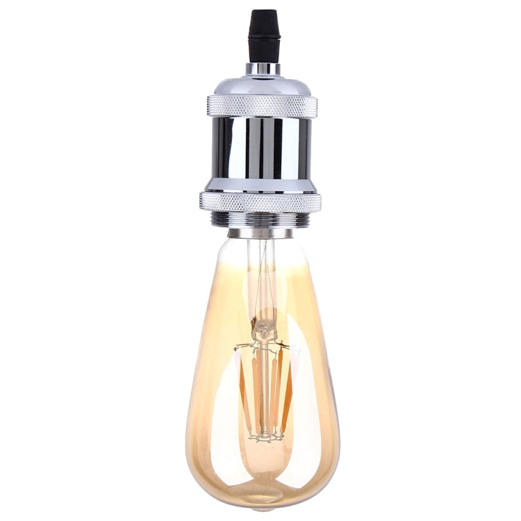 E27 Retro Vintage Screw Bulb Base Lamp Bulb Holder, Not Included Light Bulb, AC 85-265V