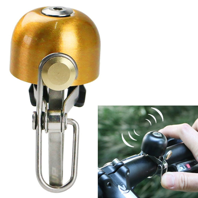 Bicycle Bell Retro Copper Bell Cycling Accessories, Bicycle Bell (Gold)