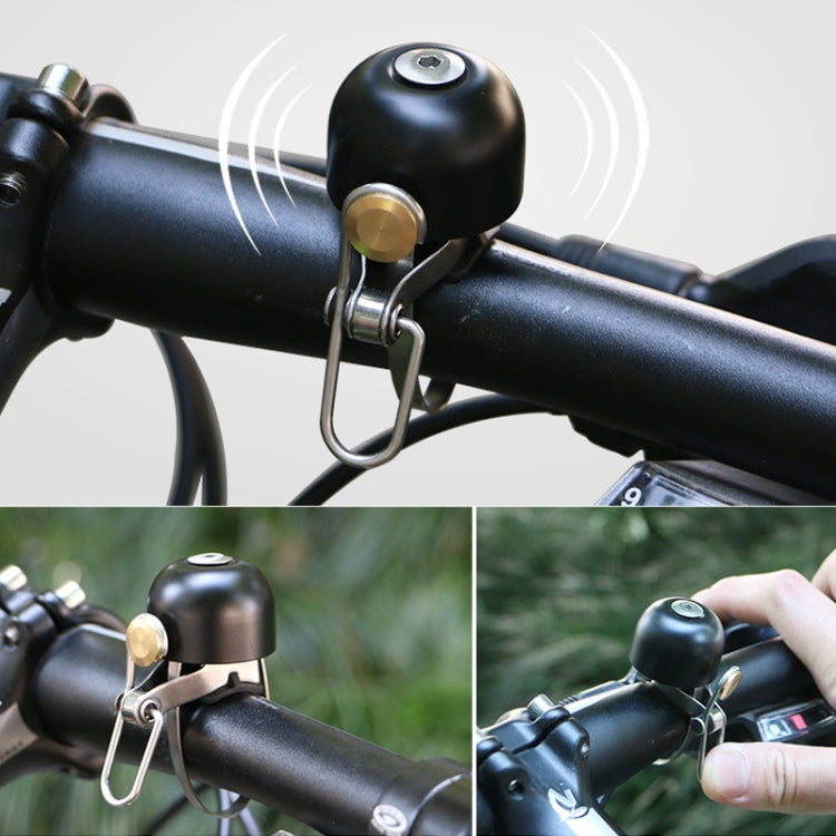 Bicycle Bell Retro Copper Bell Cycling Accessories, Bicycle Bell (Silver)