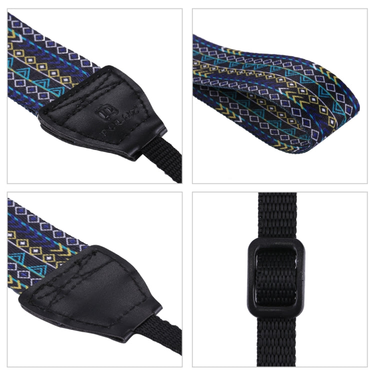 PULUZ Retro Ethnic Style Multi-color Series Shoulder Neck Strap Camera Strap compatible with SLR / DSLR Cameras, Ethnic 7