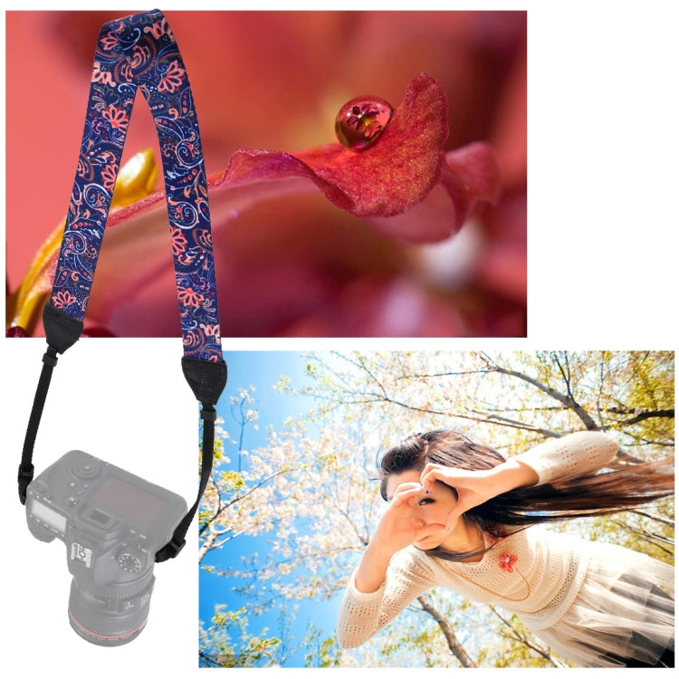 PULUZ Retro Ethnic Style Multi-color Series Shoulder Neck Strap Camera Strap compatible with SLR / DSLR Cameras, Ethnic 8