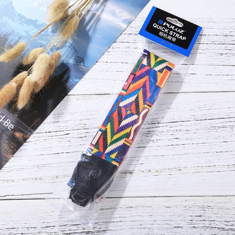 PULUZ Retro Ethnic Style Multi-color Series Shoulder Neck Strap Camera Strap for SLR / DSLR Cameras, Ethnic 9