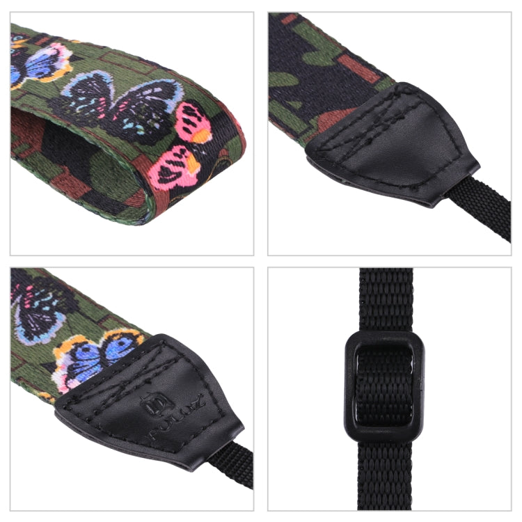 PULUZ Retro Ethnic Style Multi-color Series Shoulder Neck Strap Camera Strap for SLR / DSLR Cameras