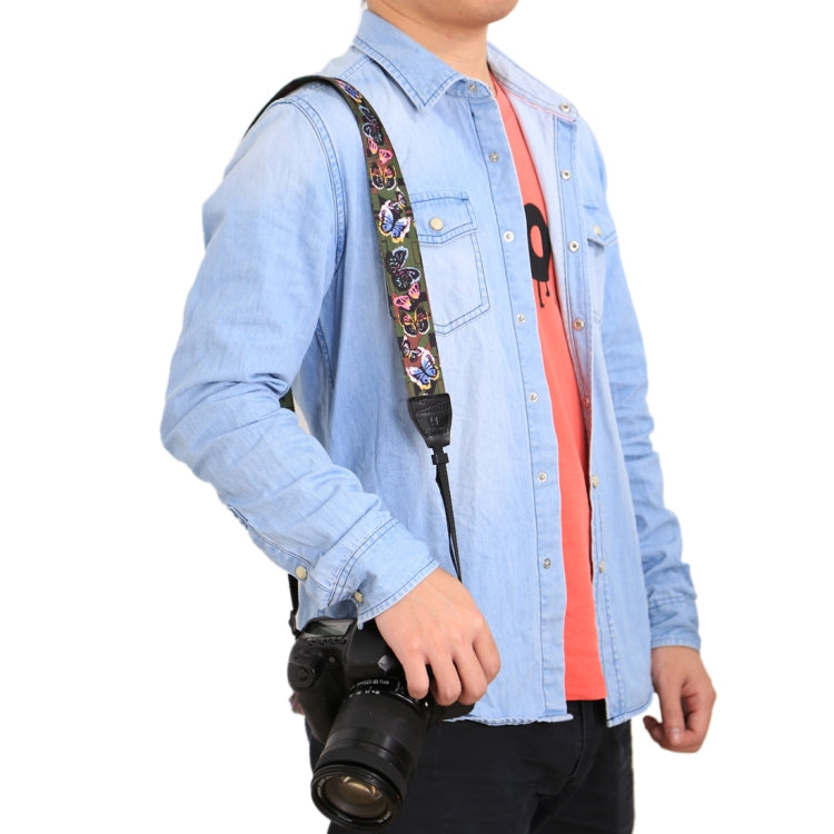 PULUZ Retro Ethnic Style Multi-color Series Shoulder Neck Strap Camera Strap for SLR / DSLR Cameras