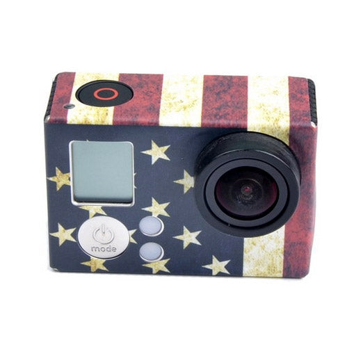 Case Sticker compatible with GoPro HERO3+ /3, US Flag