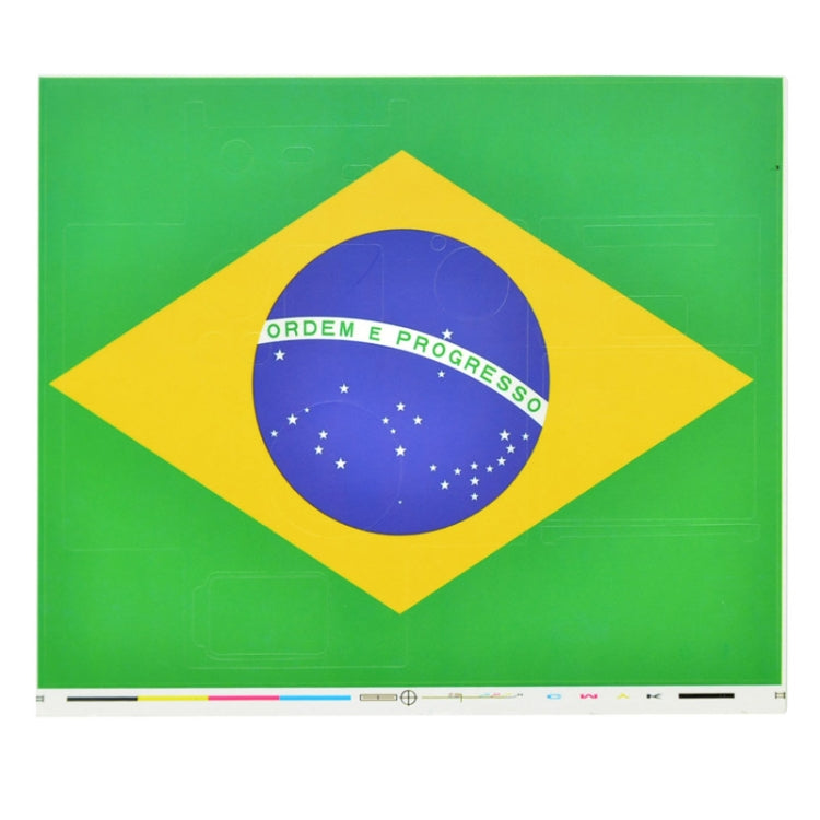 Case Sticker compatible with GoPro HERO3+ /3, Brazil Flag