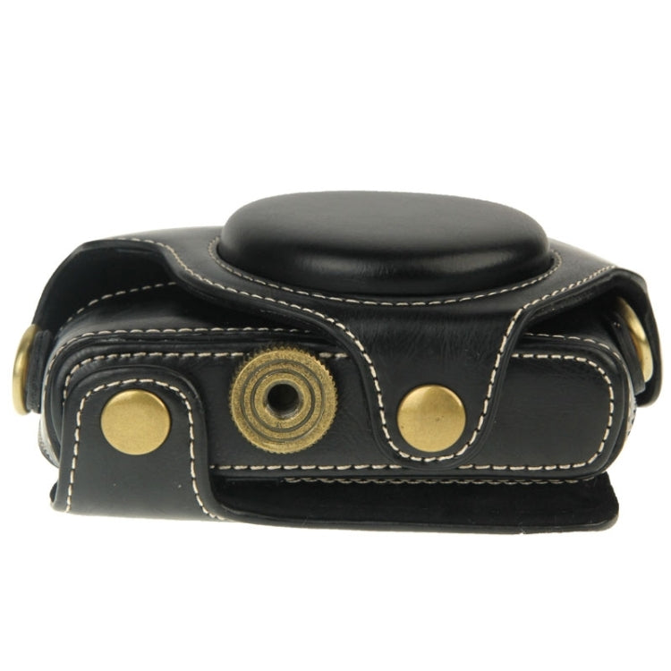 Retro Style PU Leather Camera Case Bag with Strap compatible with Sony RX100 M3 / M4 / M5