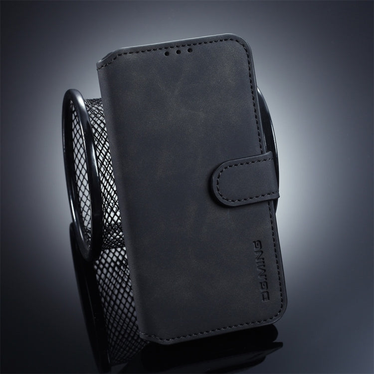 DG.MING Retro Oil Side Horizontal Flip Case compatible with Galaxy S10 E, with Holder & Card Slots & Wallet, Galaxy S10 E