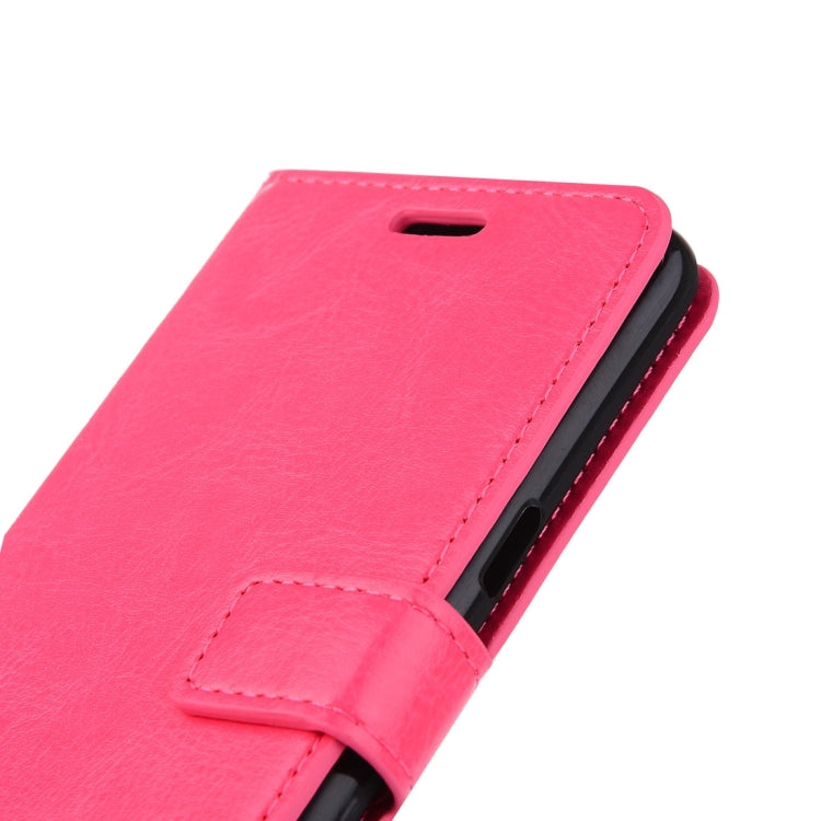 Compatible with Galaxy S8 Retro Crazy Horse Texture Horizontal Flip Leather Case with Holder & Card Slots & Wallet & Photo Frame, Compatible with Galaxy S8