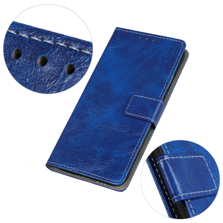 Retro Crazy Horse Texture Horizontal Flip Leather Case compatible with Galaxy A20e, with Holder & Card Slots & Wallet & Photo Frame, Compatible with Samsung Galaxy A20e