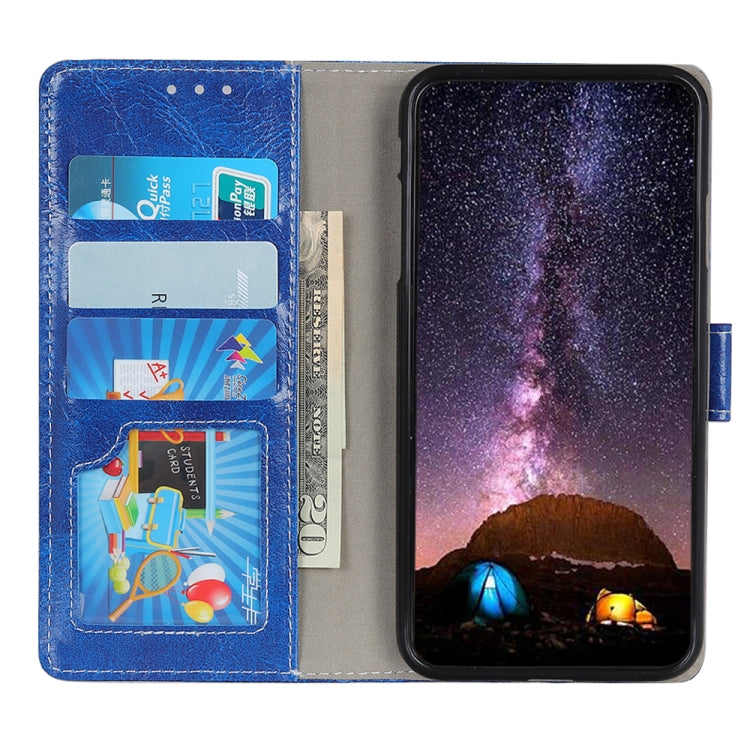Retro Crazy Horse Texture Horizontal Flip Leather Case compatible with Galaxy A20e, with Holder & Card Slots & Wallet & Photo Frame, Compatible with Samsung Galaxy A20e