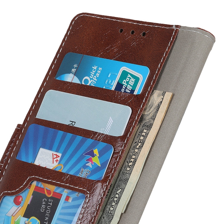 Retro Crazy Horse Texture Horizontal Flip Leather Case compatible with Galaxy A20e, with Holder & Card Slots & Wallet & Photo Frame, Compatible with Galaxy A20e